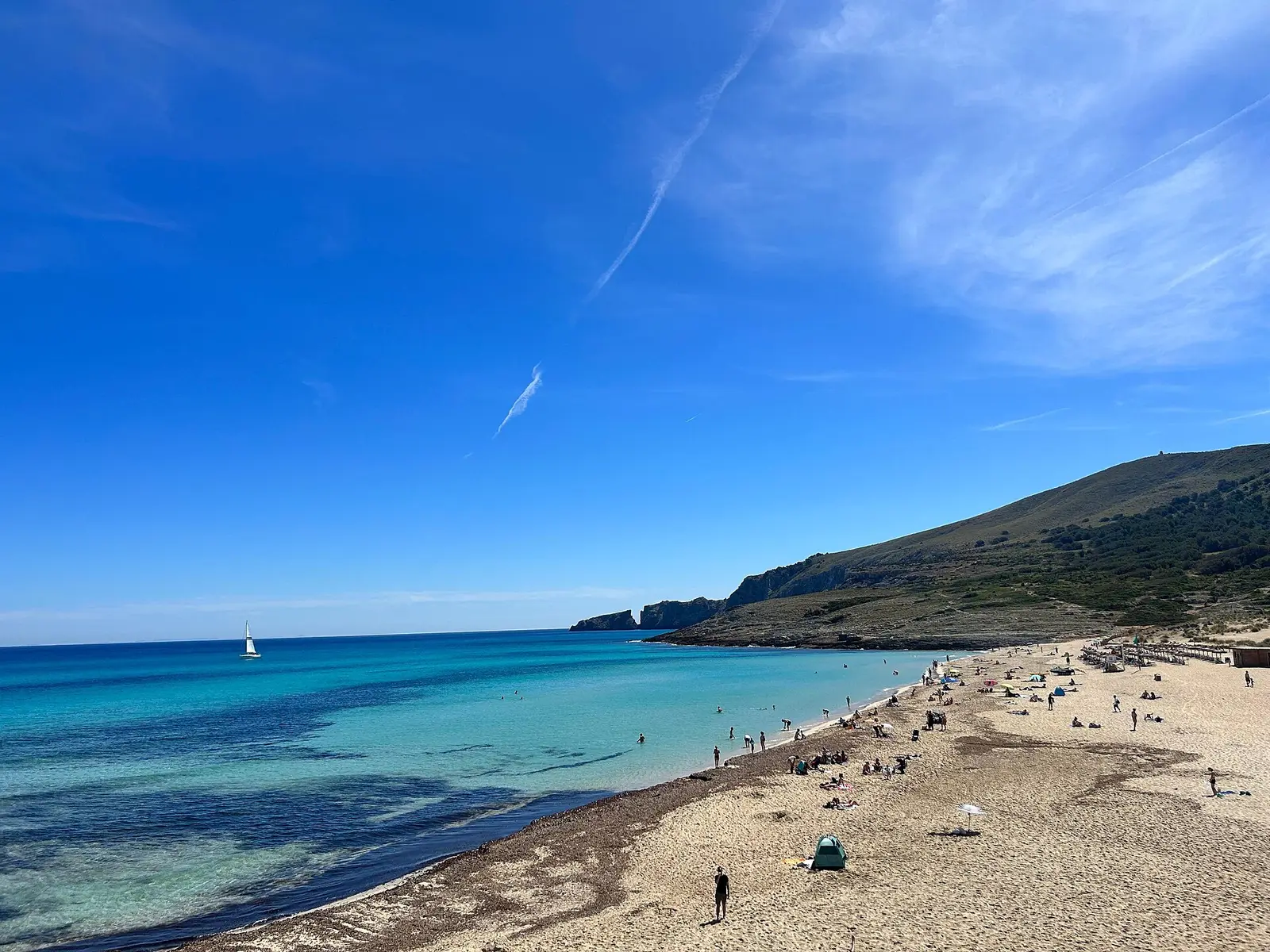 Een turquoise strand op Mallorca