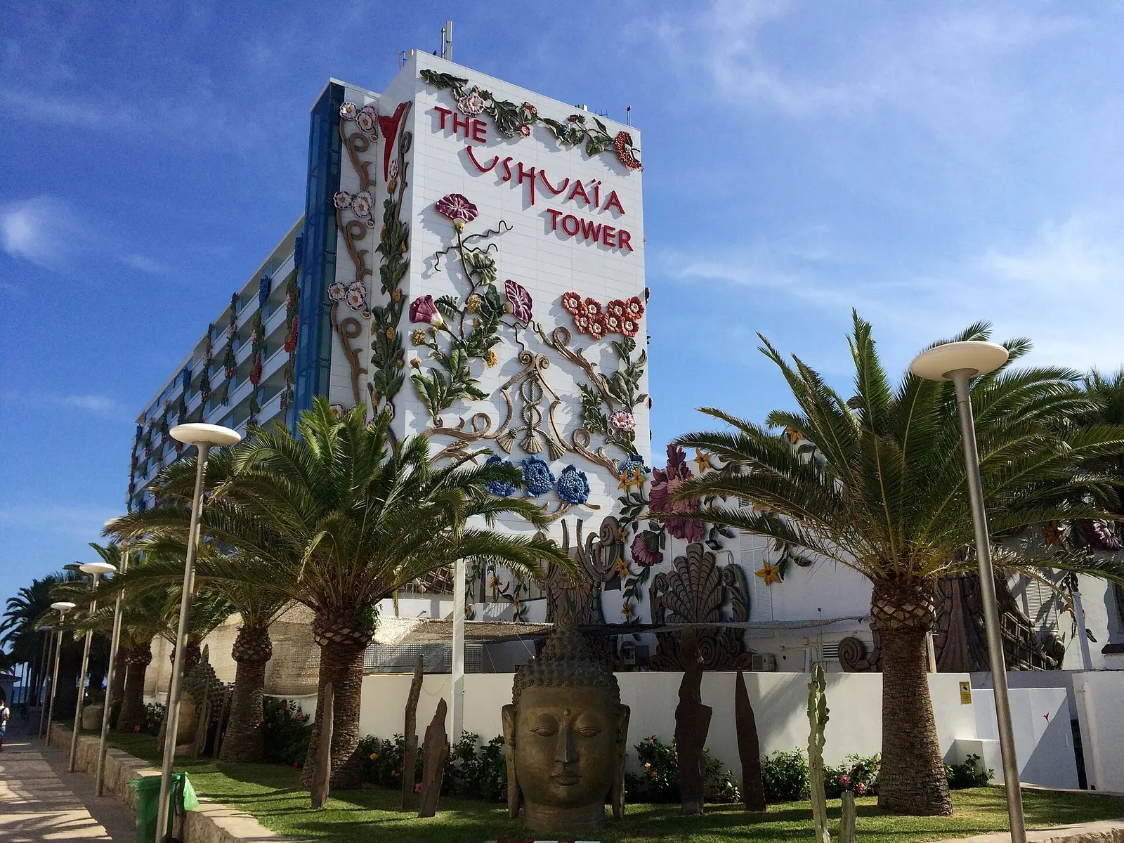 De Ushuaia Tower op Playa d'en Bossa, Ibiza